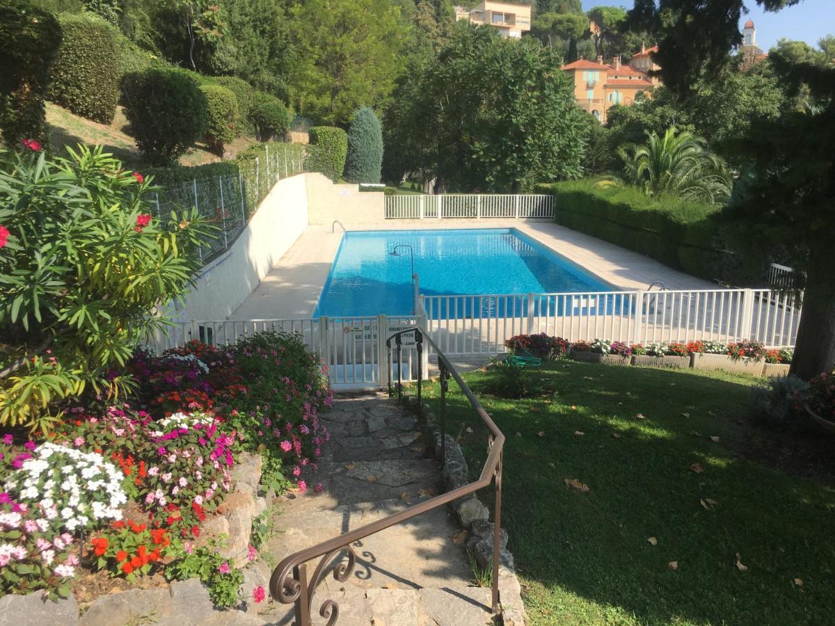 Clim Jardin Et Parking Prive -Piscine Tennis Et Park Vue Mer جراس المظهر الخارجي الصورة