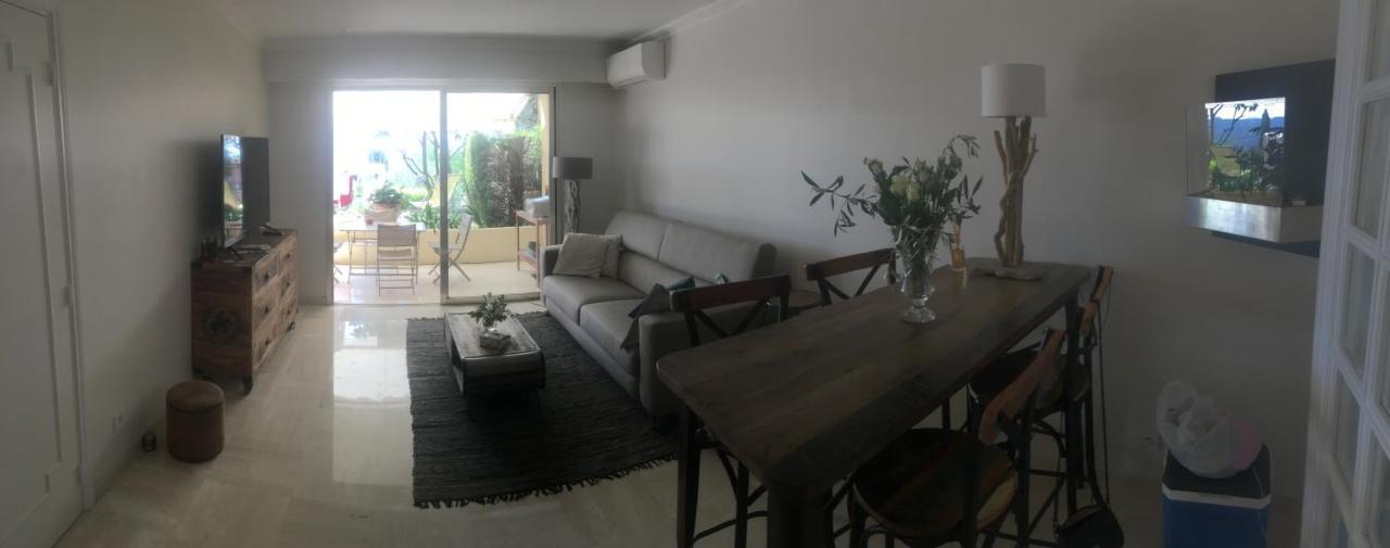 Clim Jardin Et Parking Prive -Piscine Tennis Et Park Vue Mer جراس المظهر الخارجي الصورة
