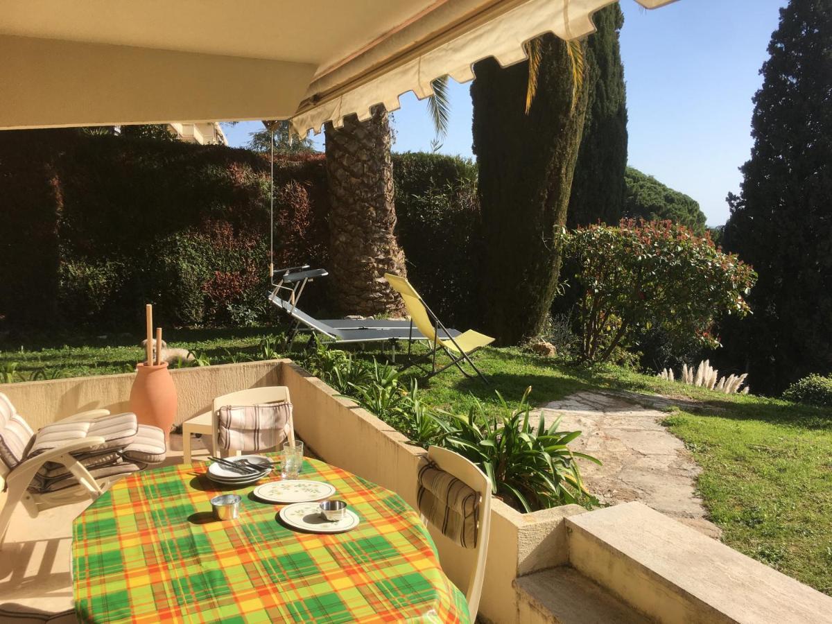Clim Jardin Et Parking Prive -Piscine Tennis Et Park Vue Mer جراس المظهر الخارجي الصورة